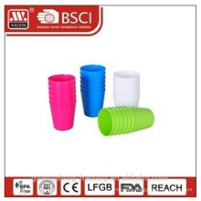 plastic cup set 0.24L 6 pcs/set